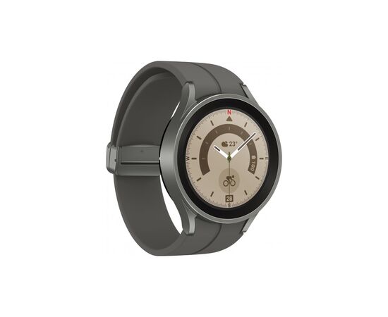Смарт-часы Samsung SM-R920 (Galaxy Watch 5 Pro 45mm) Titanium (SM-R920NZTASEK), изображение 3