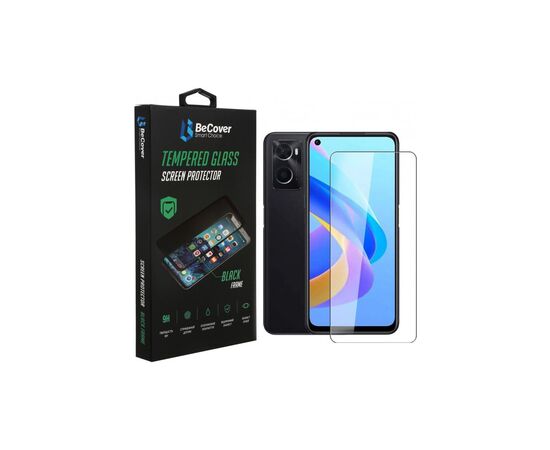 Стекло защитное BeCover Oppo A76 Crystal Clear Glass (707849)