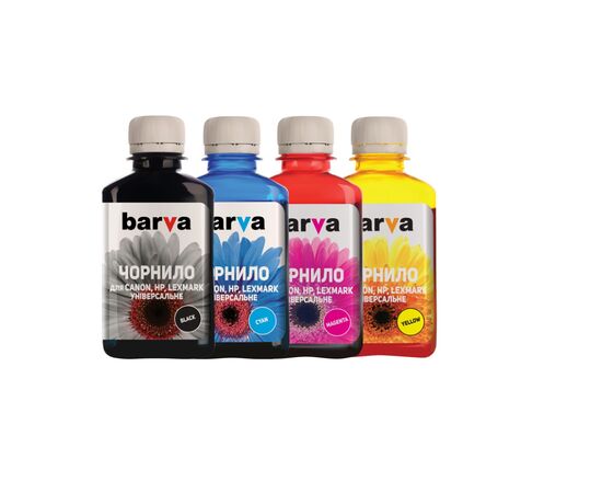 Чорнило Barva Canon/HP/Lexmark 4 4x180 г (CU4-180-MP)