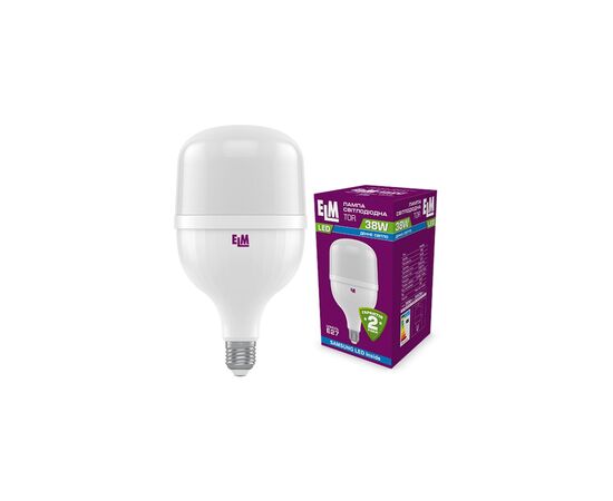 Лампочка ELM TOR 38W PA20S E27 6500K (18-0190)