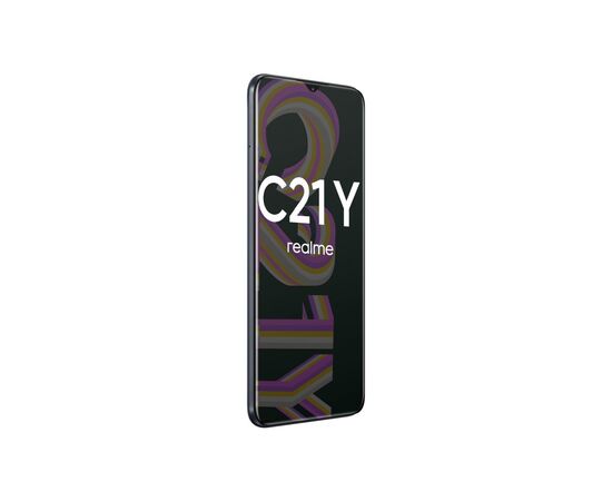 Мобильный телефон realme C21Y 3/32Gb (RMX3263) no NFC Cross Black, изображение 7 Мобильный телефон realme C21Y 3/32Gb (RMX3263) no NFC Cross Black, изображение 7