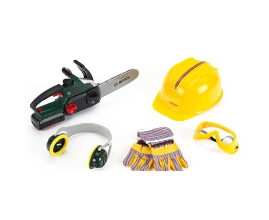 Игровой набор Bosch Цепная пила с оборудованием (8532), изображение 3 Игровой набор Bosch Цепная пила с оборудованием (8532), изображение 3
