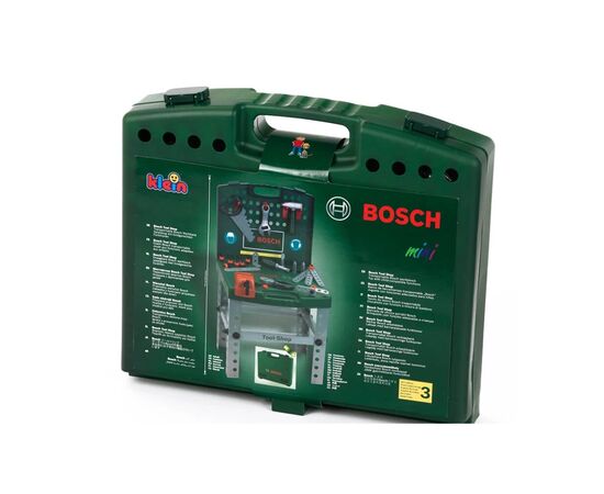Игровой набор Bosch Мастерская мобильная (8681), изображение 3 Игровой набор Bosch Мастерская мобильная (8681), изображение 3