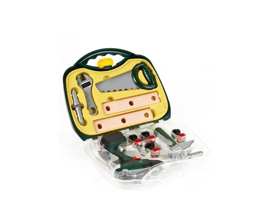 Игровой набор Bosch Сделай сам с шуруповертом (8584), изображение 3 Игровой набор Bosch Сделай сам с шуруповертом (8584), изображение 3