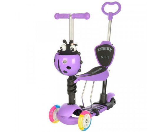 Самокат iTrike Maxi 5 в 1 Фиолетовый (JR 3-026-C violet) Самокат iTrike Maxi 5 в 1 Фиолетовый (JR 3-026-C violet)