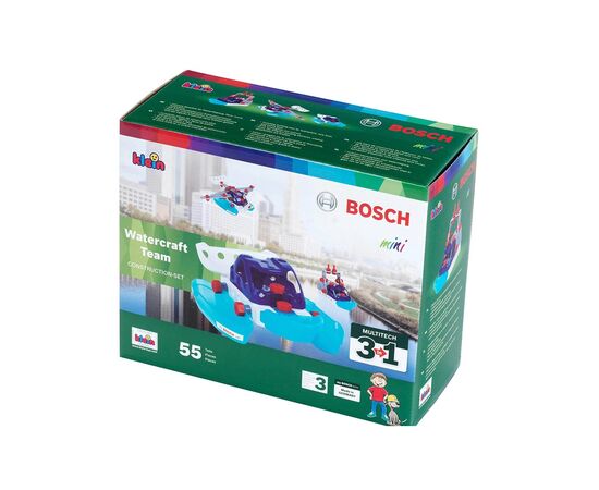 Конструктор Bosch Будівельний набір 3-в-1: команда водних суден (8794)
