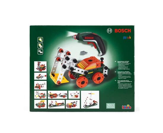 Конструктор Bosch многофункциональный, шуруповерт Ixolino II, 110 предметов (8497), изображение 2 Конструктор Bosch многофункциональный, шуруповерт Ixolino II, 110 предметов (8497), изображение 2