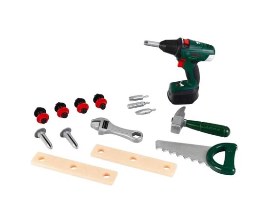 Игровой набор Bosch Набор инструментов в коробке (8520), изображение 2 Игровой набор Bosch Набор инструментов в коробке (8520), изображение 2