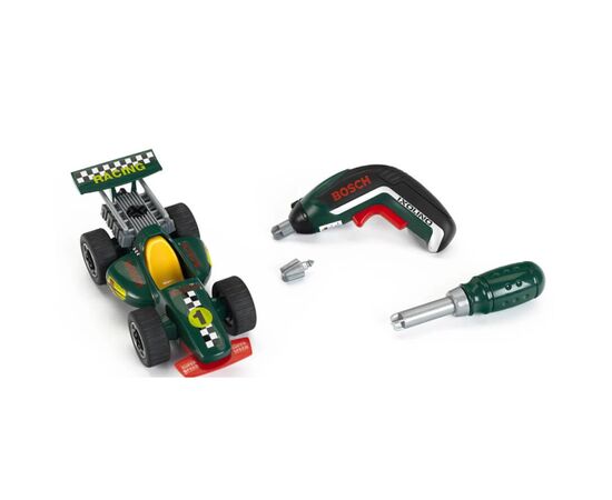 Игровой набор Bosch Ящик с инструментами Grand Prix, шуруповерт Ixolino II (8395), изображение 3 Игровой набор Bosch Ящик с инструментами Grand Prix, шуруповерт Ixolino II (8395), изображение 3