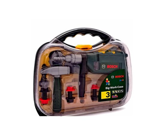 Игровой набор Bosch Ящик с инструментами большой (8416), изображение 4 Игровой набор Bosch Ящик с инструментами большой (8416), изображение 4