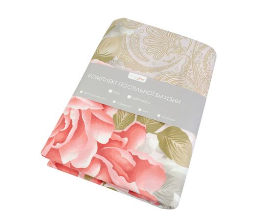 Постільна білизна Home Line Гюлістан бязь, навалочки 2 х 70х70 двоспальний (162305), зображення 2 Постільна білизна Home Line Гюлістан бязь, навалочки 2 х 70х70 двоспальний (162305), зображення 2