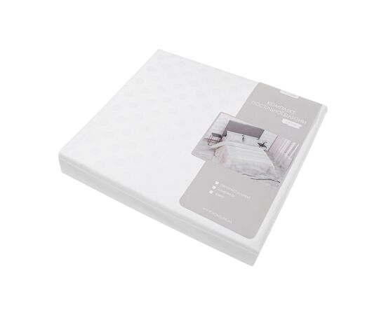 Постельное белье Home Line Жаккард горошек сатин, Евро (168006)