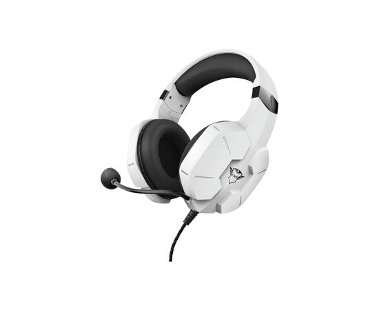 Наушники Trust GXT 323W CARUS 3.5mm White (24258), изображение 4 Наушники Trust GXT 323W CARUS 3.5mm White (24258), изображение 4