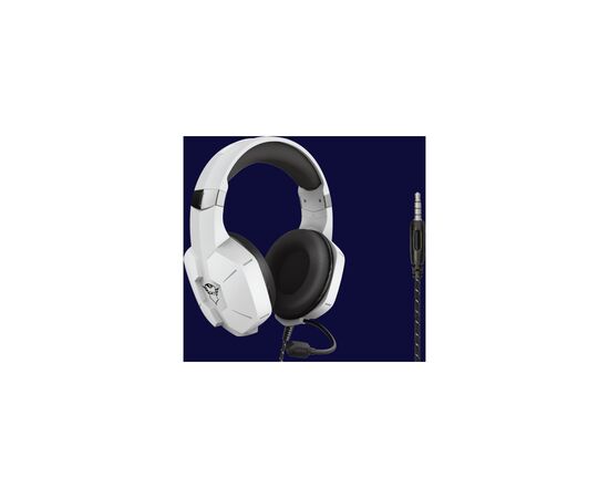 Наушники Trust GXT 323W CARUS 3.5mm White (24258), изображение 9 Наушники Trust GXT 323W CARUS 3.5mm White (24258), изображение 9