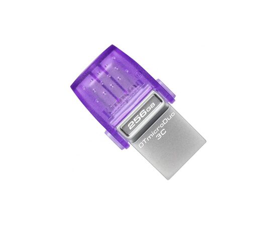 USB флеш накопичувач Kingston 256GB DataTraveler microDuo 3C USB 3.2/Type C (DTDUO3CG3/256GB)