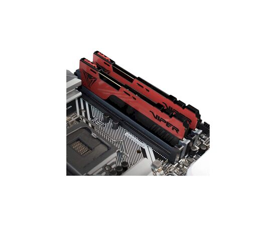 Модуль памяти для компьютера DDR4 16GB (2x8GB) 2666 MHz Viper Elite II Patriot (PVE2416G266C6K), изображение 3 Модуль памяти для компьютера DDR4 16GB (2x8GB) 2666 MHz Viper Elite II Patriot (PVE2416G266C6K), изображение 3