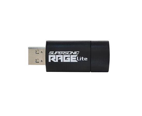 USB флеш накопичувач Patriot 32GB Rage Lite Black USB 3.2 (PEF32GRLB32U), зображення 2 USB флеш накопичувач Patriot 32GB Rage Lite Black USB 3.2 (PEF32GRLB32U), зображення 2