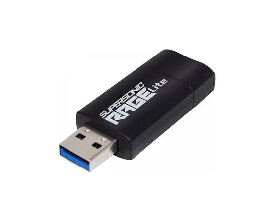 USB флеш накопичувач Patriot 32GB Rage Lite Black USB 3.2 (PEF32GRLB32U), зображення 3 USB флеш накопичувач Patriot 32GB Rage Lite Black USB 3.2 (PEF32GRLB32U), зображення 3