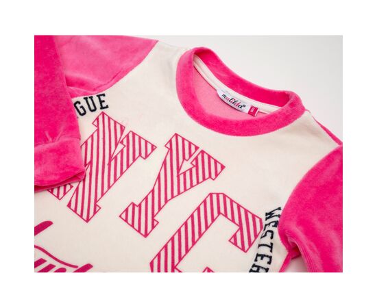 Піжама Matilda велюрова (7571-2-104G-pink), зображення 4 Піжама Matilda велюрова (7571-2-104G-pink), зображення 4