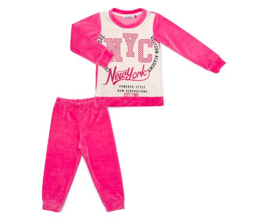 Пижама Matilda велюровая (7571-2-104G-pink)
