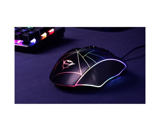 Мышка Trust GXT 160X Ture RGB Led USB Black (23797), изображение 2 Мышка Trust GXT 160X Ture RGB Led USB Black (23797), изображение 2