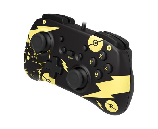 Геймпад Hori Horipad Mini (Pikachu) для Nintendo Switch Black/Gold (873124009118), изображение 2 Геймпад Hori Horipad Mini (Pikachu) для Nintendo Switch Black/Gold (873124009118), изображение 2