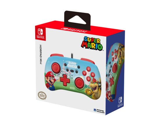 Геймпад Hori Horipad Mini (Super Mario) для Nintendo Switch Blue/Red (873124009019), изображение 5 Геймпад Hori Horipad Mini (Super Mario) для Nintendo Switch Blue/Red (873124009019), изображение 5
