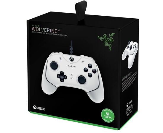 Геймпад Razer Wolverine V2 USB White (RZ06-03560200-R3M1), зображення 6 Геймпад Razer Wolverine V2 USB White (RZ06-03560200-R3M1), зображення 6