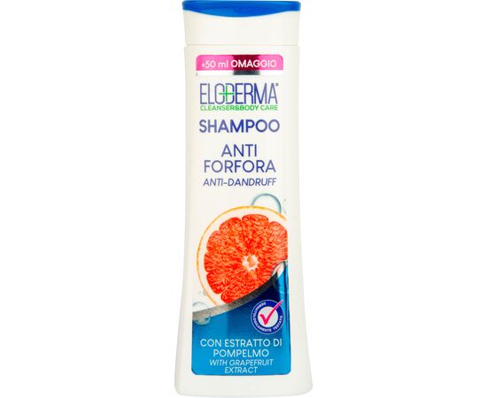 Шампунь Eloderma против перхоти с экстрактом грейпфрута 300 мл (8059602240804)