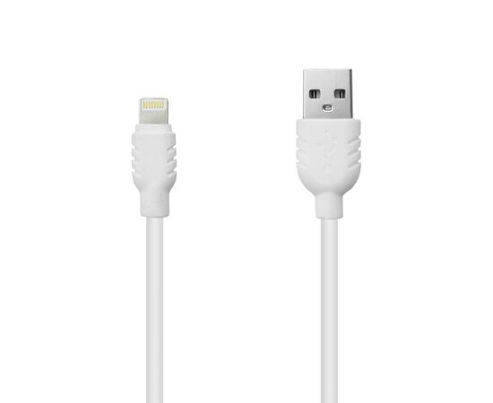 Дата кабель USB 2.0 AM to Lightning 1.2m white Piko (1283126496165)