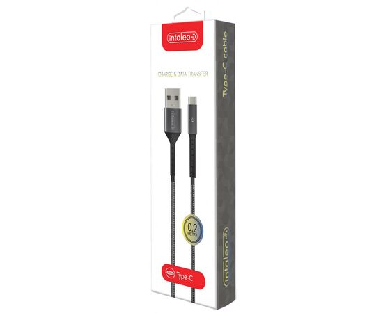 Дата кабель USB 2.0 AM to Type-C 0.2m Intaleo (1283126495656), изображение 2 Дата кабель USB 2.0 AM to Type-C 0.2m Intaleo (1283126495656), изображение 2