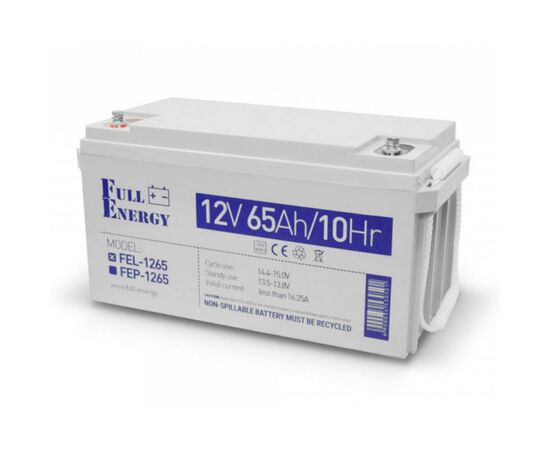 Батарея до ДБЖ Full Energy 12В 65Ач (FEL-1265)