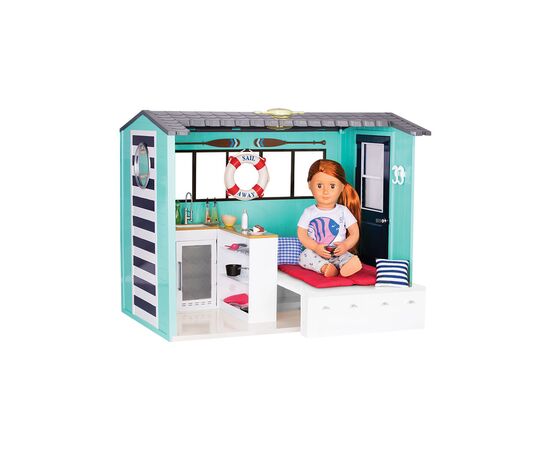 Игровой набор Our Generation Пляжный дом с аксессуарами (BD37980Z), изображение 5 Игровой набор Our Generation Пляжный дом с аксессуарами (BD37980Z), изображение 5