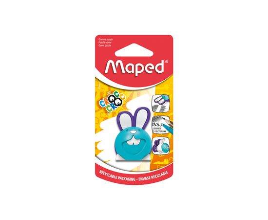Ластик Maped CROC CROC (MP.015801), изображение 2 Ластик Maped CROC CROC (MP.015801), изображение 2
