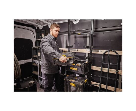 Ящик для инструментов DeWALT TOUGHSYSTEM 2.0 555х375х415 мм, увеличенной вместительности (DWST83342-1), изображение 2 Ящик для инструментов DeWALT TOUGHSYSTEM 2.0 555х375х415 мм, увеличенной вместительности (DWST83342-1), изображение 2