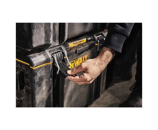 Ящик для инструментов DeWALT TOUGHSYSTEM 2.0 555х375х415 мм, увеличенной вместительности (DWST83342-1), изображение 7 Ящик для инструментов DeWALT TOUGHSYSTEM 2.0 555х375х415 мм, увеличенной вместительности (DWST83342-1), изображение 7