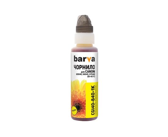 Чернила Barva Canon GI-40Y, 100 мл, OneKey 1K (CGI40-840-1K)