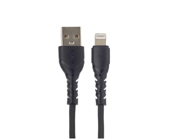 Дата кабель USB 2.0 AM to Lightning 3A black Proda (PD-B47i-BK)