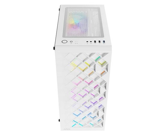 Корпус Azza SPECTRA WHITE (CSAZ-280W), изображение 2 Корпус Azza SPECTRA WHITE (CSAZ-280W), изображение 2