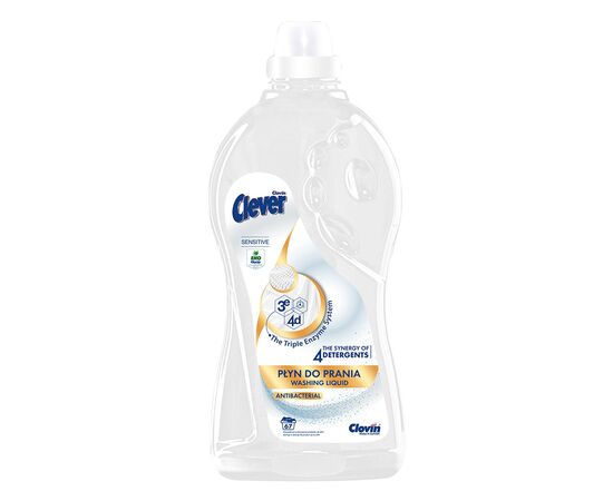 Гель для стирки Clever Sensitive 2 л (5900308779880)