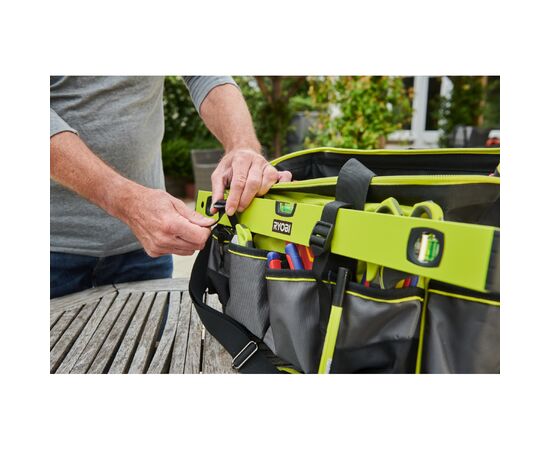 Сумка для инструмента Ryobi RSSMTB1, 33 л. (5132005339), изображение 4 Сумка для инструмента Ryobi RSSMTB1, 33 л. (5132005339), изображение 4