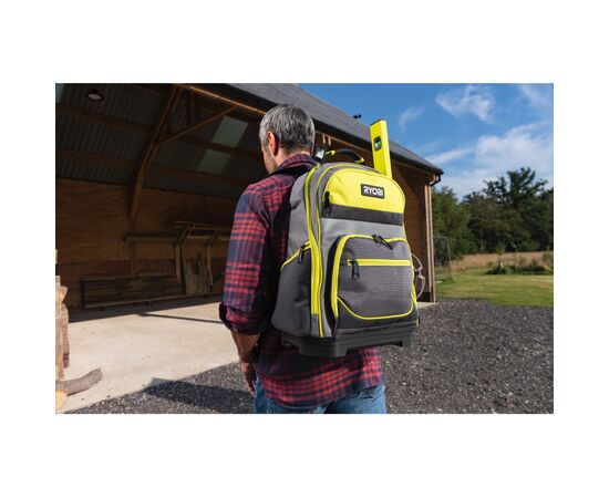 Сумка для инструмента Ryobi рюкзак RSSBP1 (5132005343), изображение 8 Сумка для инструмента Ryobi рюкзак RSSBP1 (5132005343), изображение 8