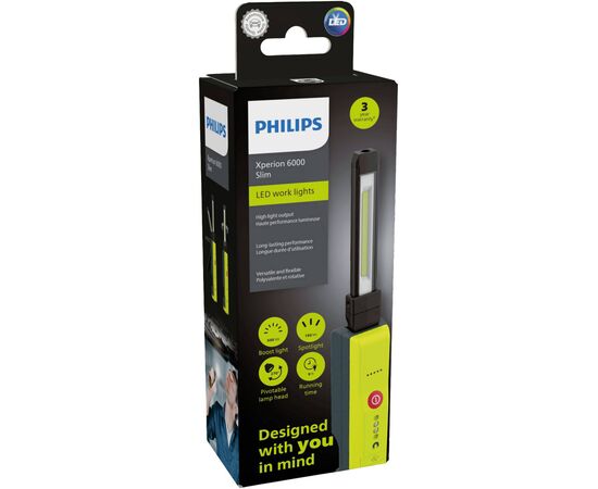 Фонарь Philips X60SLIMX1, изображение 7 Фонарь Philips X60SLIMX1, изображение 7