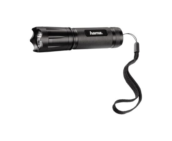 Фонарь Hama Classic C-118 LED Torch L100 Black (00123103), изображение 2 Фонарь Hama Classic C-118 LED Torch L100 Black (00123103), изображение 2
