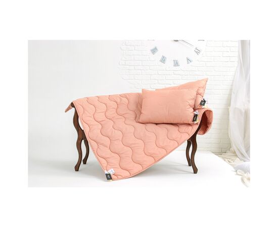Одеяло MirSon Шерстяное всесезонное №1737 Eco Light Coral 172x205 см (2200003710342), изображение 3 Одеяло MirSon Шерстяное всесезонное №1737 Eco Light Coral 172x205 см (2200003710342), изображение 3