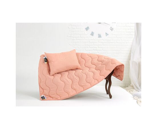 Одеяло MirSon Шерстяное всесезонное №1737 Eco Light Coral 172x205 см (2200003710342), изображение 4 Одеяло MirSon Шерстяное всесезонное №1737 Eco Light Coral 172x205 см (2200003710342), изображение 4