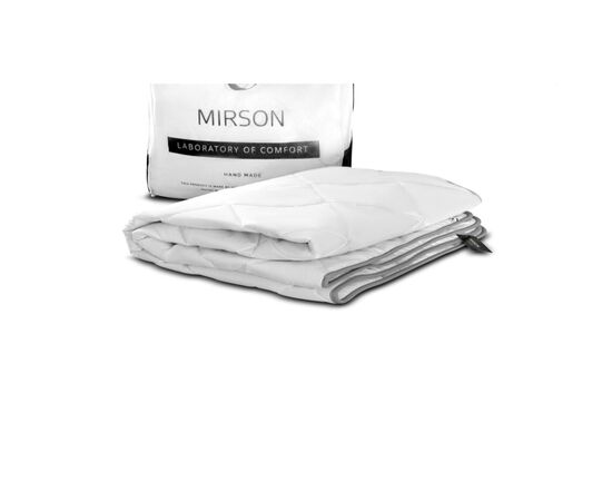 Одеяло MirSon антиаллергенное EcoSilk Royal Pearl 072 лето 140х205 см (2200000013873), изображение 3 Одеяло MirSon антиаллергенное EcoSilk Royal Pearl 072 лето 140х205 см (2200000013873), изображение 3