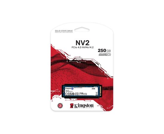 Накопитель SSD M.2 2280 250GB Kingston (SNV2S/250G), изображение 3 Накопитель SSD M.2 2280 250GB Kingston (SNV2S/250G), изображение 3