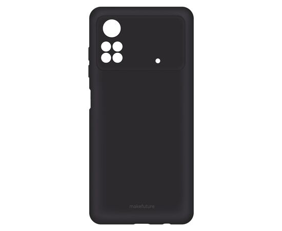 Чехол для моб. телефона MakeFuture Xiaomi Poco M4 Pro 4G Skin (Matte TPU) Black (MCS-XPM4P4GBK)