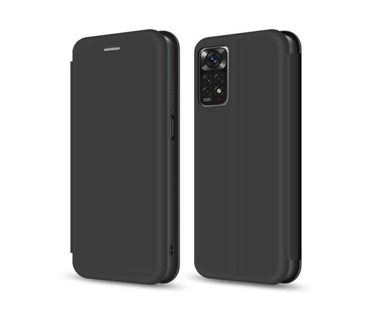 Чехол для моб. телефона MakeFuture Xiaomi Redmi Note 11 Pro Flip (Soft-Touch PU) Black (MCP-XRN11PBK)